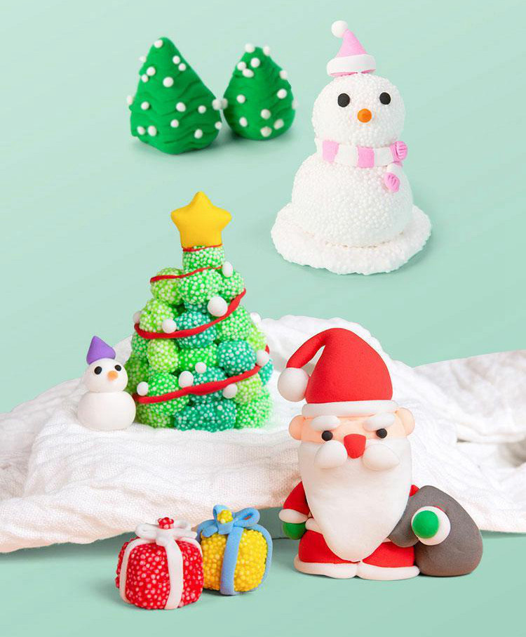 Rubber mud mud children kindergarten children's kindergarten children's handmade light clay ultra - light plastic 12 color 36 color 24 color box