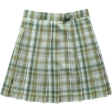 Оригинальная летняя студенческая юбка в складку