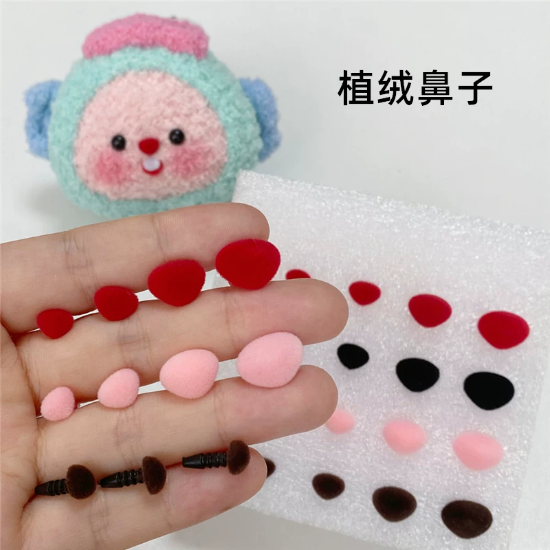 Quality crochet, doll, wool felt with accessories handmade, DIY