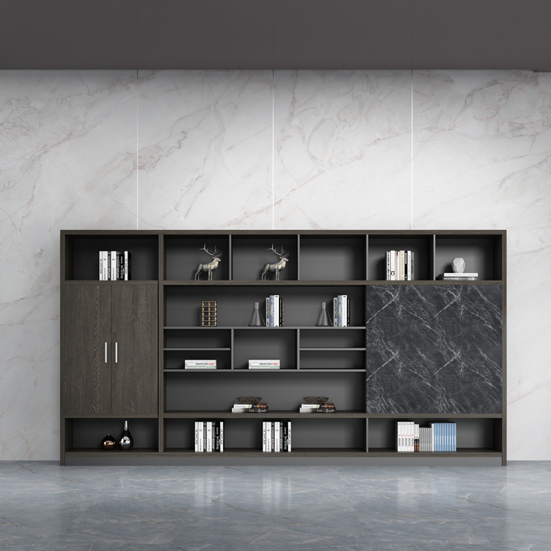 Office furniture Wooden Cabinet Bookcase Collection Cabinet Plate information Archives cabinet Boss Room Background Paper Cabinet