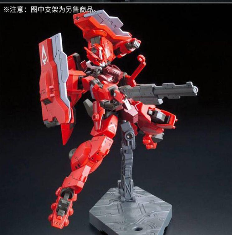 Игрушка-аниме 万代拼装模型 hg ibo 1/144 铁血孤儿 红月钢亚斯塔禄起源型高达 Bandai