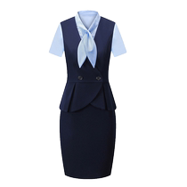 Business suits for women fashionable temperament goddess style bank temperament manager work clothes womens spring and summer shirts vests thin
