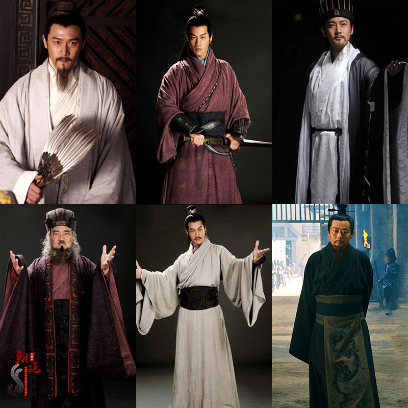 Film and Television Ancient Costume, New Three Kingdoms Style, Zhuge Liang, Lu Su, Lu Bu, Dong Zhuo Same Style Ancient Costume, Men's Hanfu, Official Costume, Swordsman Ancient Costume Film and Television Ancient Costume, New Three Kingdoms Style, Zhuge Liang, Lu Su, Lu Bu, Dong Zhuo Same Style Ancient Costume, Men's Hanfu, Official Costume, Swordsman Ancient Costume