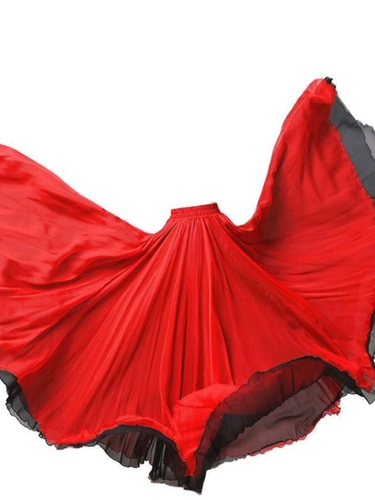 Купить продукты для двухцветной длинной юбки с обратимым танце