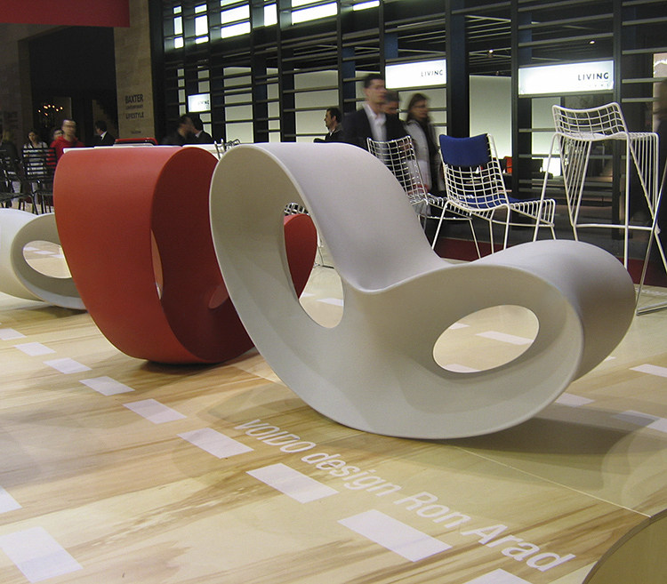 Nordic designer voido fiberglass victor rocking chair ins leisure chair model bedroom personality lounge chair