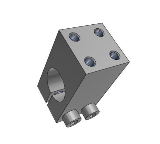 Pillar fixing clip with thread parallel sensor WQM KQM MQM8 10 12 15 16 20 25 30