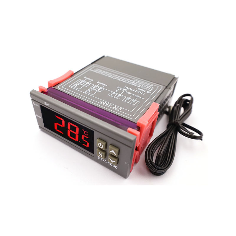 Stc-1000 Digital Display Temperature Controller Thermostat Temperature Control Switch Stc-3008 Dual-Control Microcomputer Temperature Controller