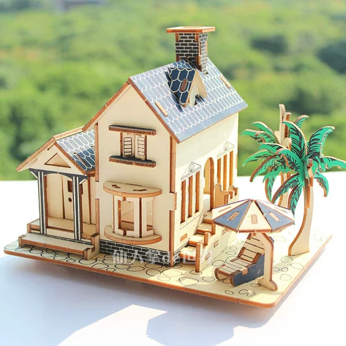 Головоломка, трехмерная игрушка, деревянный конструктор, «сделай сам», антистресс, 3D