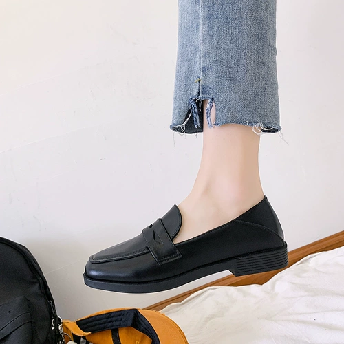 Японская обувь для кожаной обуви, универсальные лоферы в английском стиле, туфли, 2021 года, в британском стиле