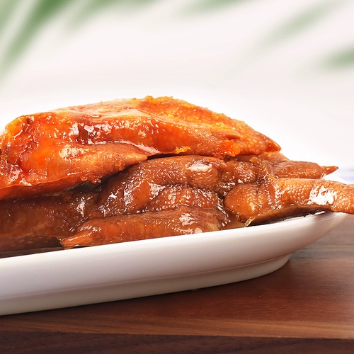 汉盛堂 Tiger Pi Phoenix Claw 500G Оригинальный Oliang Tiger Pipon куриный курица повседневные закуски с закусками закуски