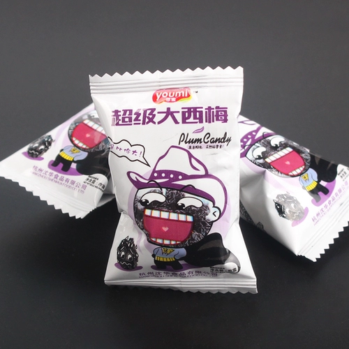 悠蜜 Daxi Meimei 500g Net Red Snack Food California Falling West Plum Fruit Disced Money Candy Casual Foods