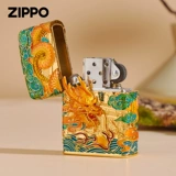 Zippo/Zhibao Lighter Longxiaoshanhai Официальная флагманская ветропроницаемая светопроизводительная эмалевая коллекция подарков