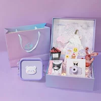 Подарочная коробка, конструктор, сиреневая камера, сумка для техники, x12