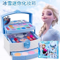 Мини-косметичка «Ледяной и снег» [подарочная коробка] + коробка для слепых рук из шерстяного фетра Эльзы