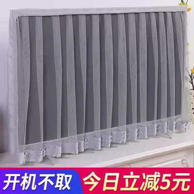 LCD TV cover cover dust cover 50 inch 55 inch 65 inch lace hanging TV cover towel new boot not taken