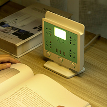 With night light socket remote control timing vertical plug creative plug board multi-function power socket panel porous