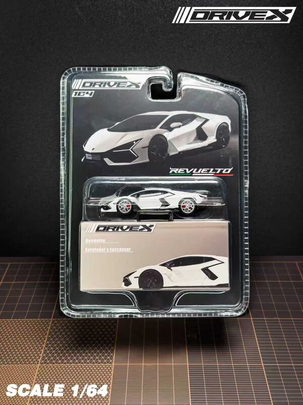 Drivex 1:64 Lamborghini Revuelto Alloy Car Model