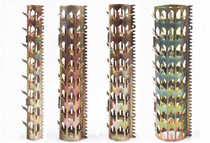 Anti-rat climbing water pipe theorizer anti-creep burglar stab spike galvanized gas sewer pipe anti-creeping stainless steel