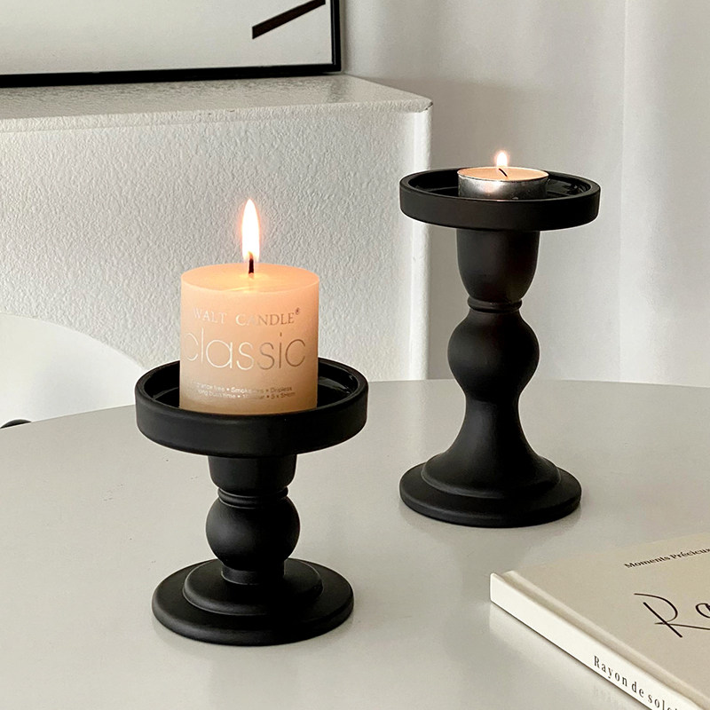 法式复古烛台摆件：点亮生活，打造浪漫居家氛围的秘密武器！