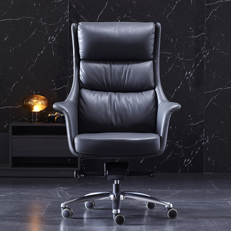 Boss chair cowhide ergonomic office chair business executive chair high back swivel chair president seat lift chair