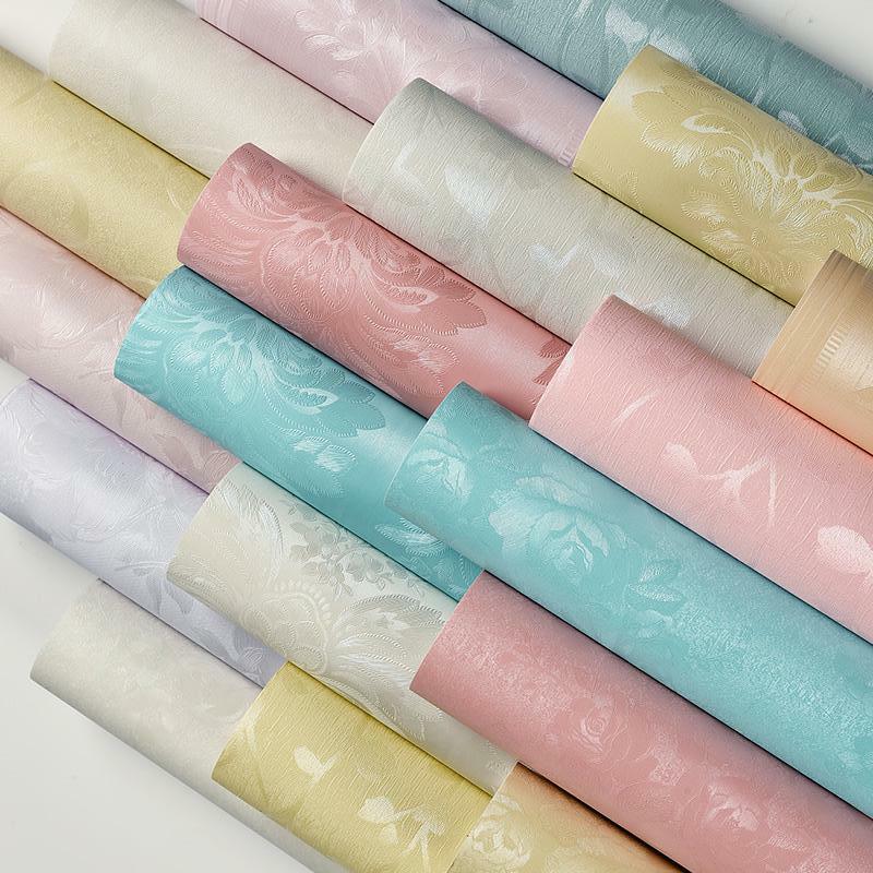 50 m large roll of self - stick wallpaper bedroom warm waterproof and moisture proof from home with dorm living room wallpaper can be scrubbed