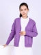 Сиреневая флисовая униформа медсестры