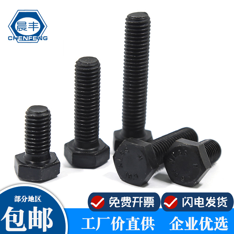 Morning Feng 16mm 10 9 grade alloy steel Outer hexagonal screw bolt M16