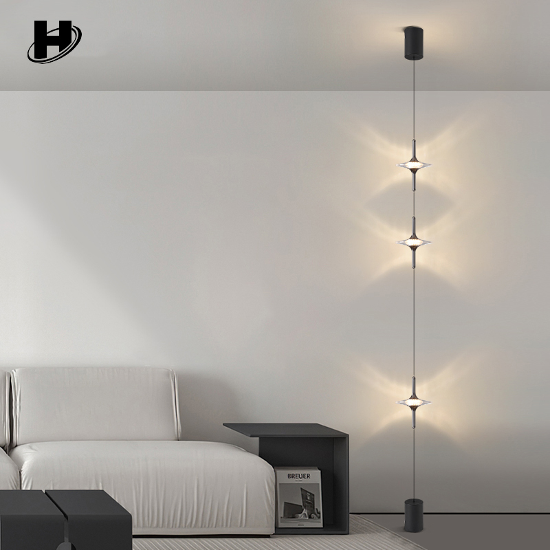 Living Room Wire-Free Crystal Floor Chandelier Tv Background Wall Sofa Side Corner Starlight Bedroom Atmosphere Bedside Lamp