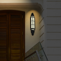 Outdoor wall lamp Chinese outdoor waterproof wall lamp American retro courtyard door outdoor wall hanging lamp up and down light wall lamp