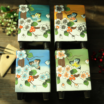 Jingdezhen Jubilee Multi-Meat Flower Pot Ceramic Han Style Hand-painted Coarse Pottery Master Group Students Creative Square Size Number
