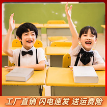 June 1 Childrens Choir Costumes Black Suspender Skirt Boys and Girls Class Costumes Poetry Recitation Dance Costumes