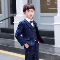 Childrens small suit suit suit boy suit piano performance Korean version boy boy middle and Big Boy gentleman host dress