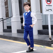 Childrens Vest Set 2020 Korean New Tide Boy Vest Gentleman Dress Thin Boys Performance Spring