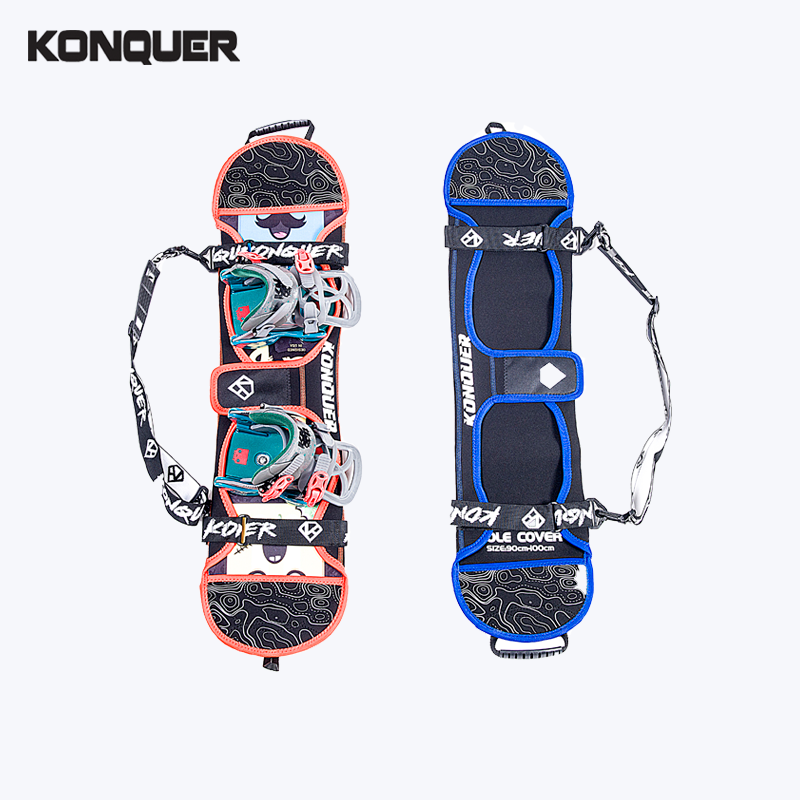 Konquer Mammoth Limit Children Ski board Pack Veneer Water Dumplings Single Shoulder hand waterproof