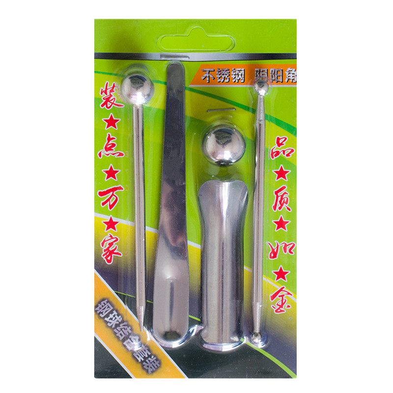 Beauty Stitch Construction Tool Stainless Steel Yin & Yang Angle Tile Ground Wall Clear Slit Pressure Stitch Press Edge Tool Suit Five Pieces