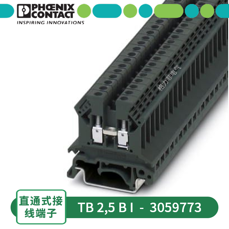 Phoenix 3059773 - TB 25 B I Feed-through terminal block screw link