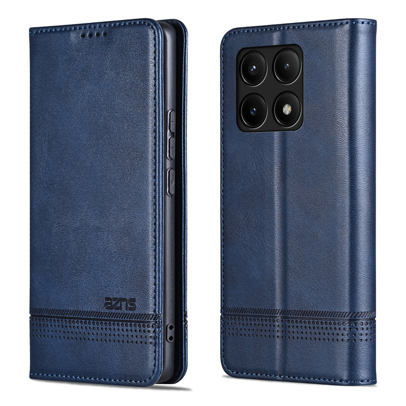 Suitable for Redmi K70E Mobile Phone Case Xiaomi 2311Drk48C Magnetic Leather Case Redmi K7Oe Left and Right Side Flip Cover Full Protection Anti-Drop Soft Leather Wallet High-End Business Card Holder Wallet-Style Shell
