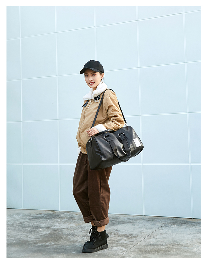 2019 mới túi dung lượng lớn du lịch thể dục không thấm nước thời trang màu rắn cổng gió mạng đỏ túi thể thao túi duffel túi - Túi du lịch ba lô du lịch loại lớn