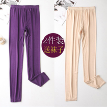 Jane Butterfly Vermodale Lady Autumn pants with underpants slim fit Elastic Tight Wire Pants Women Lining Pants Warm Pants Woman