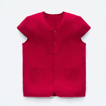 Lady Waistcoat Autumn Winter Coat Plus Cotton Middle Aged gattening Warm Vest Mother Cotton Kan shoulder Grandmother Horse clip