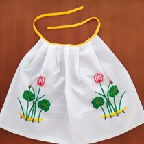 Buddhist Supplies White Lotus Flowers Guanyin Statue of the Buddha Statue The Beatle The bodhisattva the Buddhas statue of the Buddha the gown of the Buddha.