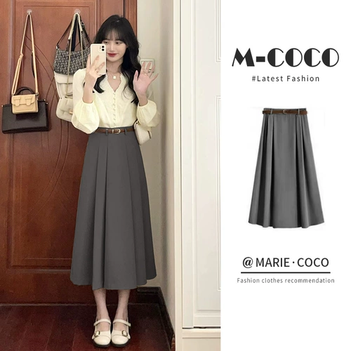 Летний пиджак классического кроя, летняя юбка в складку, французский стиль, коллекция 2023, изысканный стиль