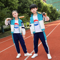 Kindergarten Garden Uniforms Fall New Three Sets Children Start Class Sports Suit Elementary School Kids School Uniforms Baseball Suit