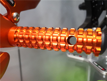 MOTO-TRON Raised pedal accessories Big pedal rod Big pedal Black gold Red green Blue Orange Silver Titanium