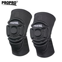 PROPRO sports knee pads Mens and womens veneer double board roller skating anti-fall speed skating knee pads skating skateboard protective gear