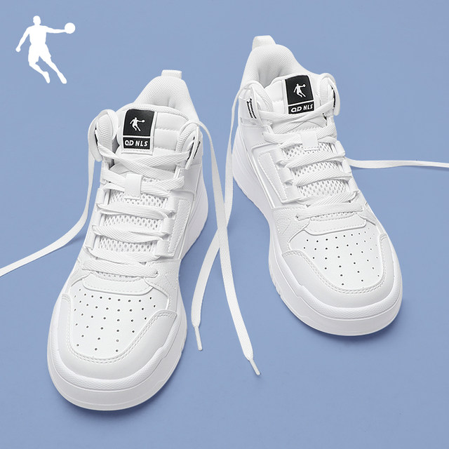 ເກີບຜູ້ຍິງ Jordan sneakers 2024 summer ໃຫມ່ Air Force One ຢ່າງເປັນທາງການຮ້ານ flagship ທີ່ແທ້ຈິງຂອງ sneakers ສູງເທິງຂອງແມ່ຍິງ