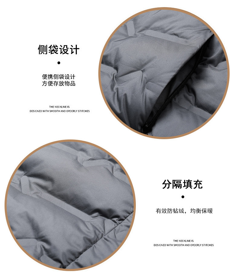 Пуховой жилет 吉普羽绒马甲男士轻薄石墨烯内搭背心马夹冬季保暖坎肩男款羽绒服 Jeep spirit