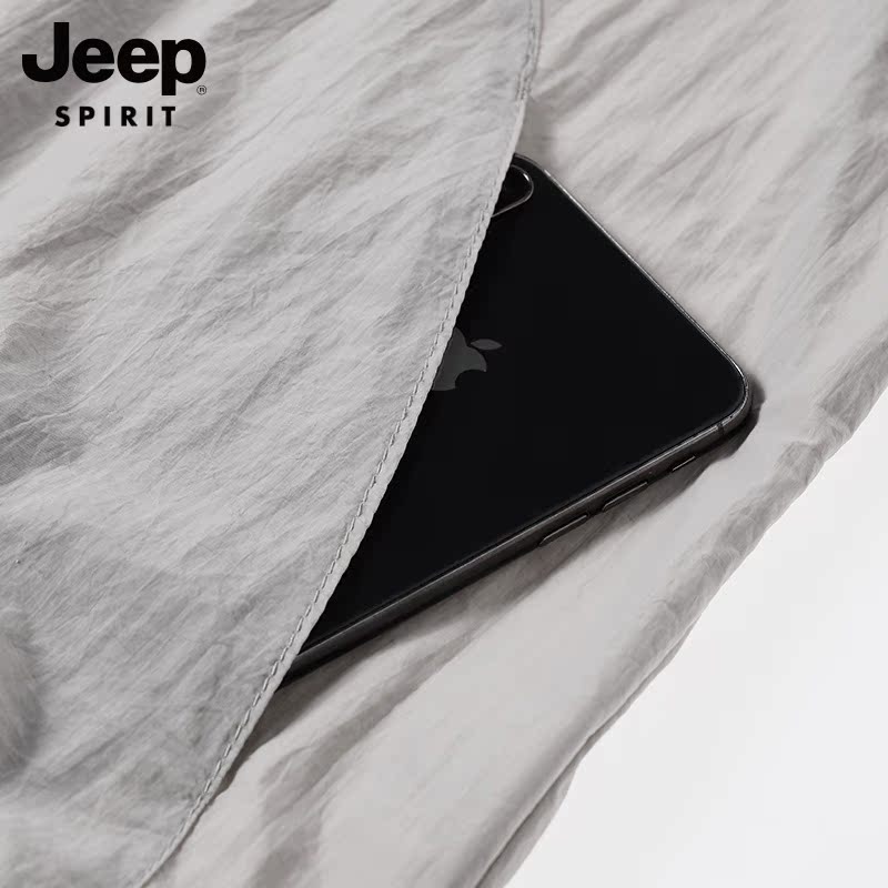 (Jeep cửa hàng flagship) mùa hè chống nắng nam siêu mỏng kem chống nắng thở quần áo da UV áo khoác.