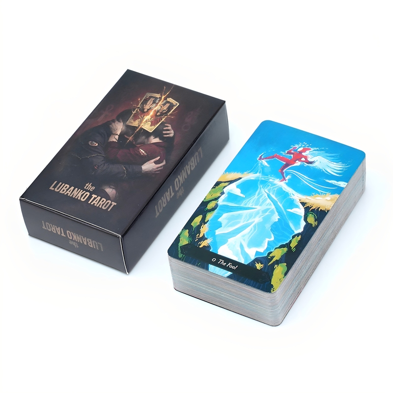 The Lubanko Richly Sensory Visual Tarot Cards Tarot English Board Game Cards
