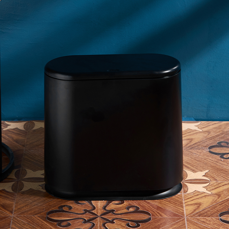 brükner trash can creative makeup room trash can home European style kitchen living room large number small number with lid basket